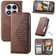 thumbnail image 2 of Funda Flip FOXDOCK para Xiaomi Redmi Note 15 Pro Plus , Estilo Billetera con Diseño Rombo, Correa de Mano y Soporte, Uso Diario, 2 of 6