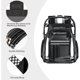 thumbnail image 3 of Mochila transparente PAMANO de PVC resistente para escuela, 3 of 3
