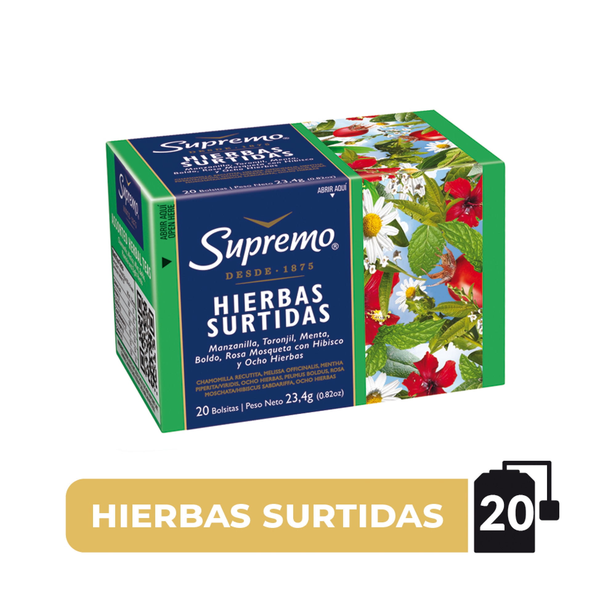 Hierba Surtidas Caja 23,4 g Supremo