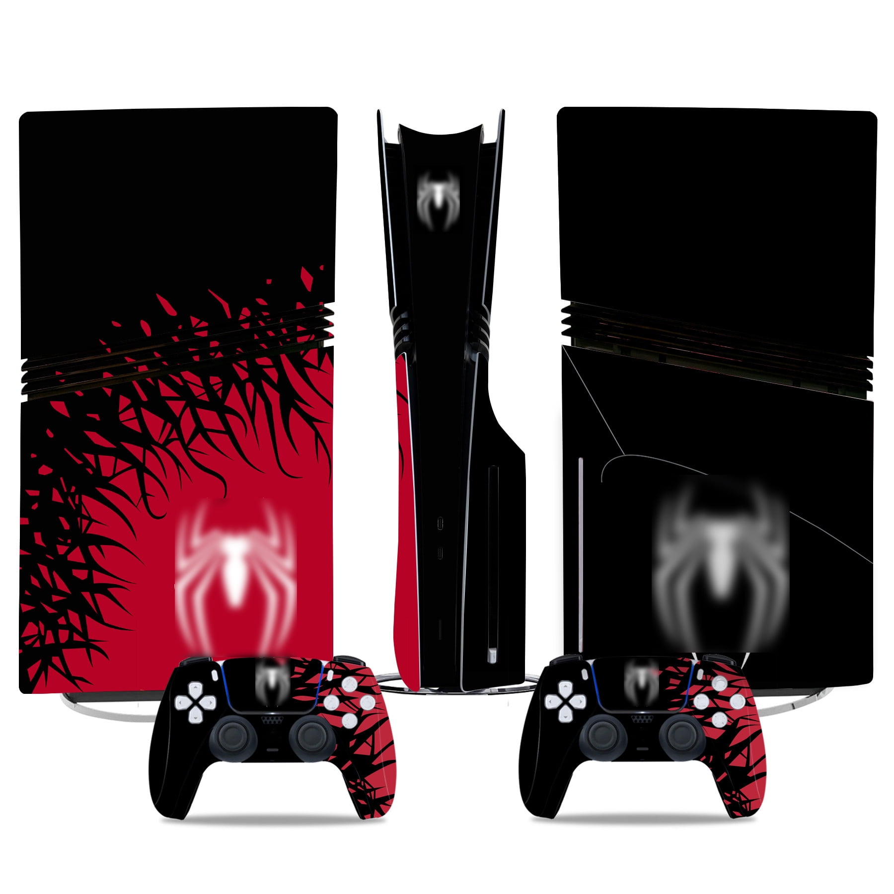 Genérico - Pegatinas De Piel Para Consola De Juegos Ps5 Pro, Pegatinas Protectoras, Pegatinas De Color, Películas De Dibujos Animados, Para Edición De Disco Y Edición Digital