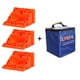 thumbnail image 2 of Cuñas para Ruedas Tri-Lynx Lynx Chock R Dock Paquete de 3 con Bolsa de Transporte, 2 of 9
