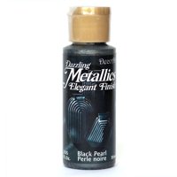 Pintura Acrílica Decoart Dazzling Metallics Black Pearl 60 Ml