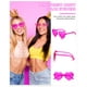 thumbnail image 2 of Gafas de sol Colzzy en forma de corazón sin montura, 30 unidades, transparentes, 2 of 3