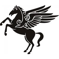 Rienda Libre Graphics - Decomural Pegasus Mythical Fantasy Ws-18150