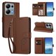 thumbnail image 2 of Funda Cartera Trébol para Xiaomi Redmi Note 13 Pro 4G con Ranuras Tarjetas y Carga Inalámbrica Marrón, 2 of 6