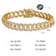 thumbnail image 2 of Pulseras Cubanas para Hombre Pulseras de Plata Esterlina 925 Doradas para Hombre Transparentes 5A+ CZ Hipoalergénicas Pulsera de Eslabones de Cadena Joyería para Hombre 16-21CM, 2 of 8