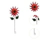 thumbnail image 2 of Adorno Giratorio de Viento de Girasol para Patio, Rojo, 2 of 2