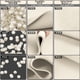 thumbnail image 5 of Colchoneta de Yoga READAEER 183 cm x 61 cm 6 mm Plegable Beige, 5 of 8