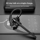 thumbnail image 3 of Auriculares Bluetooth V5.4, auriculares inalámbricos con caso de carga 500mAh auriculares libres de mano Micrófono de cancelación de ruido para oficina / conducción / negocios, negro, 3 of 3