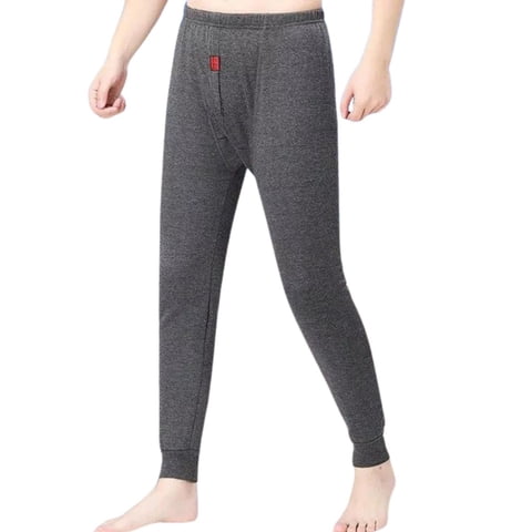 Likeshop - Calzoncillo Largo Térmico Hombre Forro Piel Primera Capa 543