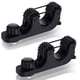 thumbnail image 1 of Kayak Paddle Holder, Ahorra espacio de pista de kayak, Red de pesca, Soporte de palos de pesca para la pesca, Accesorios de montaje de pista 2pcs, 1 of 3
