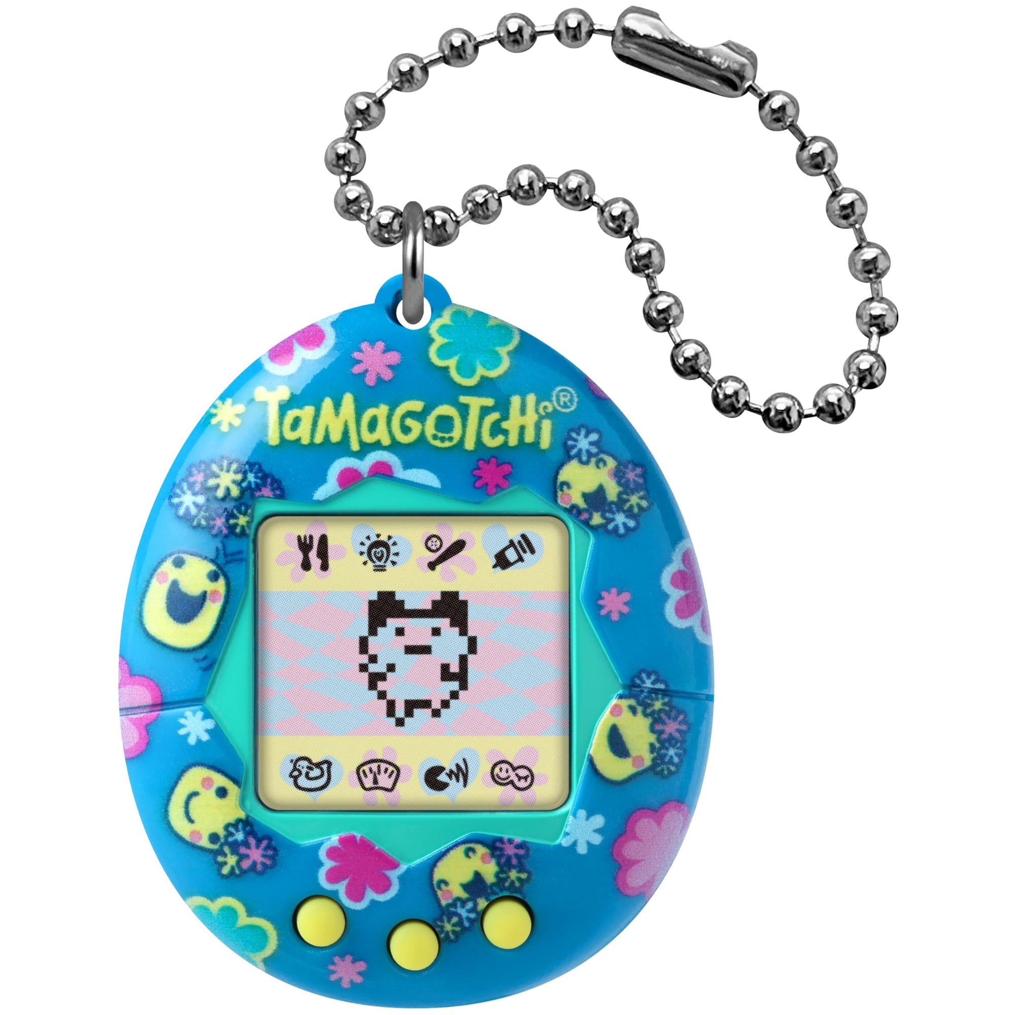 Digital Pet Tamagotchi Original Tama Smile con cadena para mascotas de más de 8 años