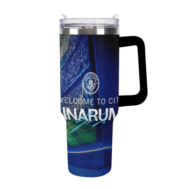 Gianluigi Donnarumma Vaso aislado de acero inoxidable con asa, diseño temático, regalo para familia, amigos y fans; incluye pajita y encaja en el portavasos estándar, 40 oz