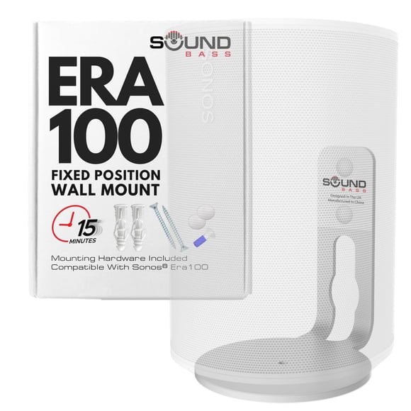 Soporte de pared Sound Bass ERA100 blanco para Sonos ERA100