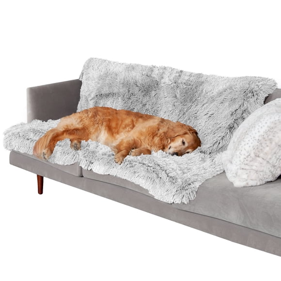 Manta impermeable Furhaven para perros y gatos, color gris neblina