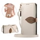 thumbnail image 1 of Funda tipo cartera FOXDOCK para Samsung Galaxy S26 Ultra con ranuras para tarjetas, soporte y cremallera - Pulsera larga Blanco, 1 of 6