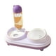 thumbnail image 1 of Bebedero Práctico Cuenco De Comida Para Gatos Inclinado Para Conejo Perro Pequeño Mediano Violeta, 1 of 5