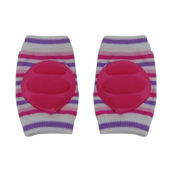 Pumucki - Rodilleras Protectoras Para Gateo Del Bebé Color Fucsia