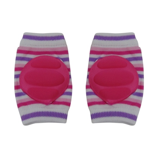 Pumucki - Rodilleras Protectoras Para Gateo Del Bebé Color Fucsia