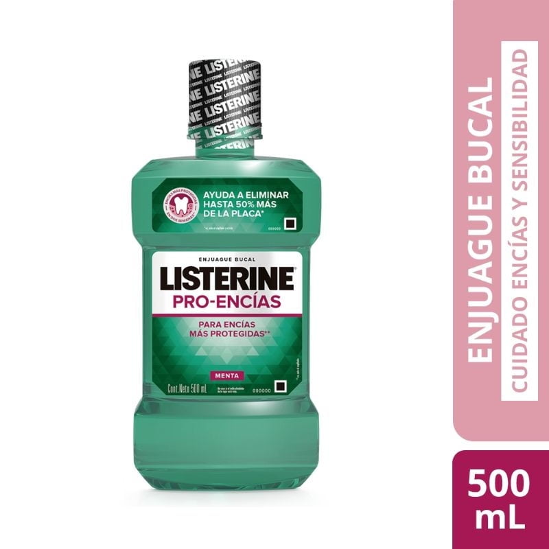 Listerine - Enjuague Bucal Protecci- 500Ml