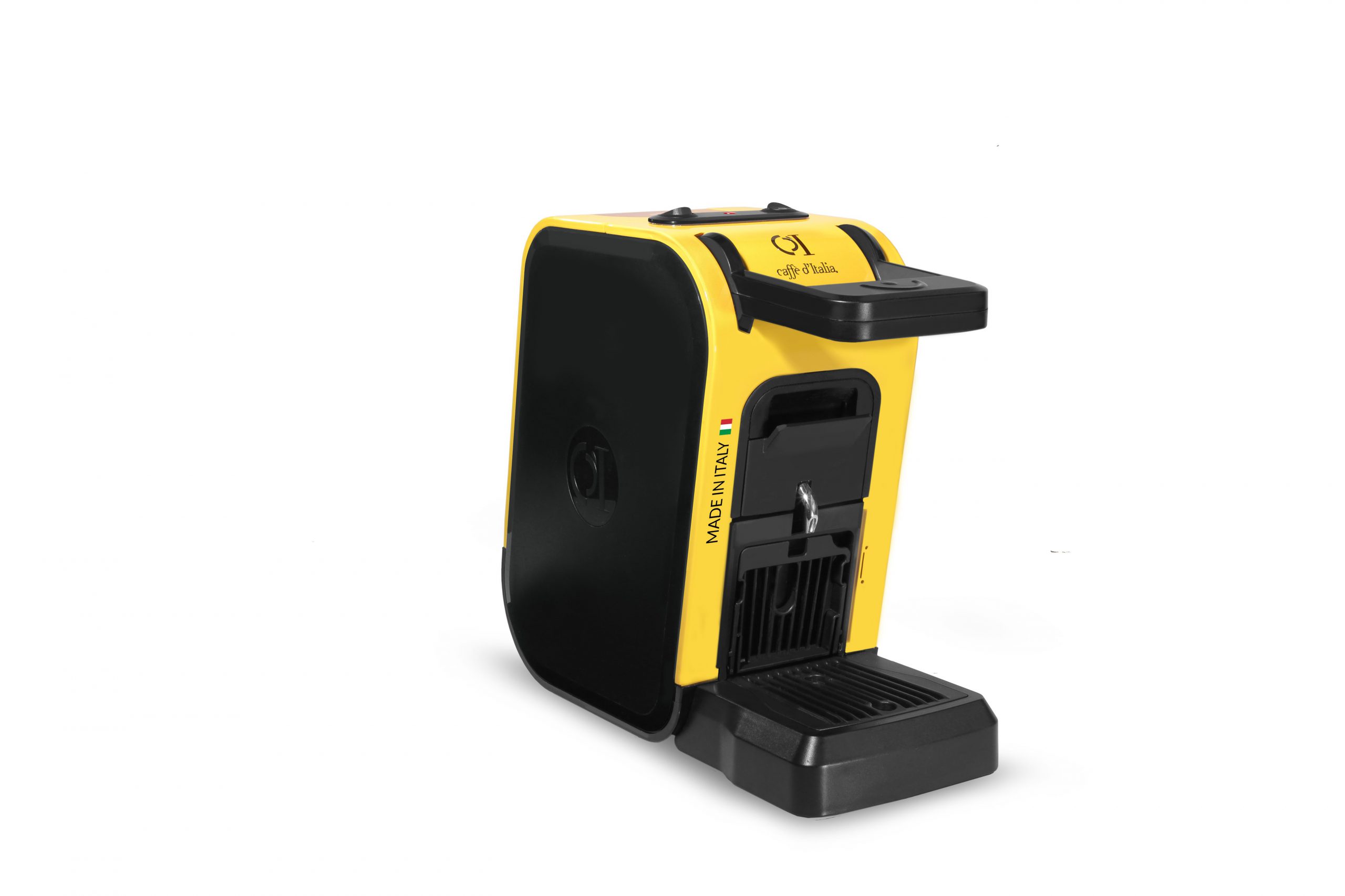 Caffe D'Italia - Cafetera Birba Amarilla 1 Cápsula