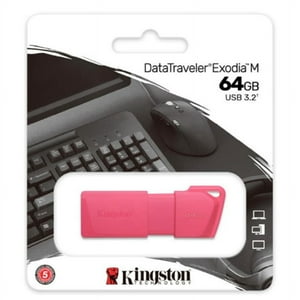 Pendrive Kingston Usb 3.2 64Gb Rosado Dtxm Neon