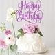 thumbnail image 3 of Cake Topper Feliz Cumpleaños Con Brillo Decorativo, 3 of 8
