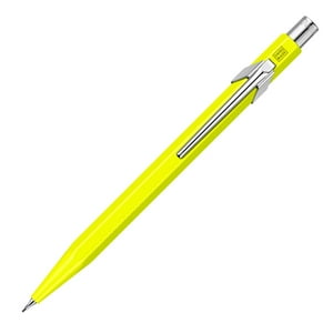 Caran D'Ache - Portamina Caran D Ache 844 Metal Yellow Fluor