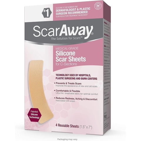 Tiras Scaraway C-Section Scar Treatment 7 X 1.5 Inch