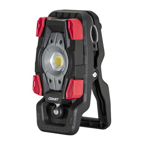 Luz De Trabajo Coast Cl20R Recargable Negra / Roja