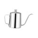thumbnail image 3 of Hervidor De Agua Con Mango, Pico De Cuello De Cisne De Acero Inoxidable Para Bar, Cocina, 350ml, Plateado, 3 of 5