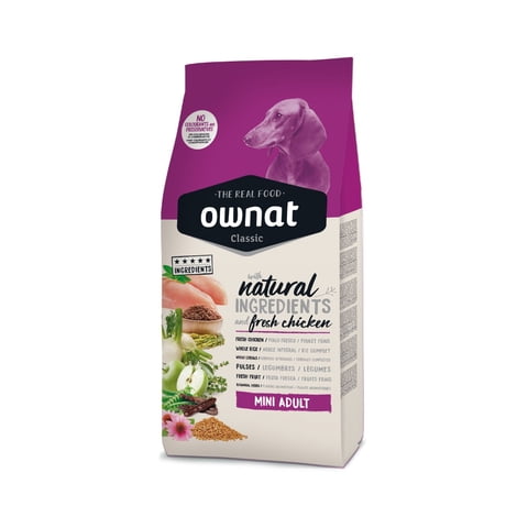 Ownat - Alimento Para Perros Mini Adult 1,5 Kg