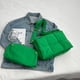 thumbnail image 2 of Bolso de mano acolchado para mujer, bolso acolchado, bolso de hombro acolchado, bolso de mano tejido de nailon, bolso bandolera de diseñador, bolso de plumas para mujer, 2 of 6