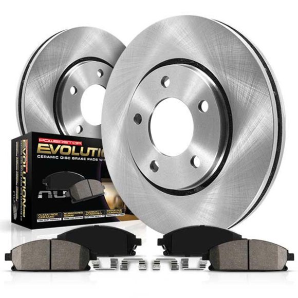 Kit de rotores de freno Power Stop Autospecialty para Lexus ES300h ES350 Toyota Avalon Camry