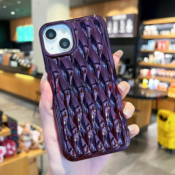 Electroplated Three-dimensional Magic Eye Personality Silicone Protective Case Suitable For Apple 14/13/12 Series