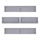 thumbnail image 1 of PARACHOQUES PARA CAMA CUNA TODO REDONDO ALGODÓN LAVABLE Gris, 1 of 5