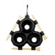 thumbnail image 5 of Cubierta de té de bolas de golf y té, regalo para él, accesorios portátiles con 3 tés, fijación simple para bucles de cinturón, bolsas para operadores Negro, 5 of 5