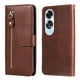 thumbnail image 1 of Funda con Cremallera para OPPO A60 4G, Carcasa Cartera de Cuero PU con Soporte y Tarjetero, 1 of 6