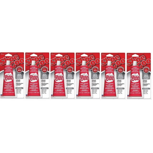 Adhesive Shoe GOO® 105 g (paquete de 6, transparente)