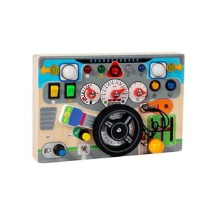 Bothyi - Tablero De Actividades Montessori Con Volante Para Niños Y Niñas En Edad Preescolar