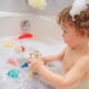 thumbnail image 4 of Juguetes de baño para bebés, paquete de 4 divertidos juguetes de baño para bebés, tortugas nadadoras y delfines, juguetes sensoriales para bebés, niños y niñas de 6 meses en adelante., 4 of 6