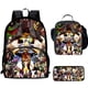 thumbnail image 1 of 3Pcs Set My Hero Mochila Academia Backpacks with Lunch Bags Pencil Case ,Cartoon Large Capacity School Bags for Grade 1-5, 1 of 3