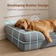 thumbnail image 3 of Cama ortopédica para perros Comfort Expression mediana, impermeable, gris, 3 of 8