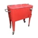 thumbnail image 1 of Cooler Retro Rojo Con Ruedas, 1 of 6
