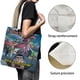 thumbnail image 3 of Motel Transylvania Bolso de tela con estampado de lienzo para mujer, bolsa de compras reutilizable y estética, con cremallera interior, regalo para mujer,40*40cm., 3 of 6