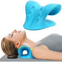 Genérico - Almohada Tracción Cervical Corrector Masaje Cuello Hombros