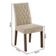 thumbnail image 3 of Juego de Comedor Madesa Madison con 6 Sillas Marrón/Crema/Imperial, 3 of 10