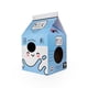 thumbnail image 2 of Casa para Gatos con Forma Caja De Leche Con Rascador Y Catnip, 2 of 3