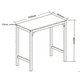 thumbnail image 2 of Mesa De Bar Black Con Cubierta 100cm, 2 of 3