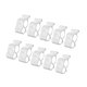 thumbnail image 1 of Clips Para Toldo, Portaobjetos De Viaje Para Canal De Toldo, Soporte Para Luces De Fiesta, Blanco, 10 Uds., 1 of 5
